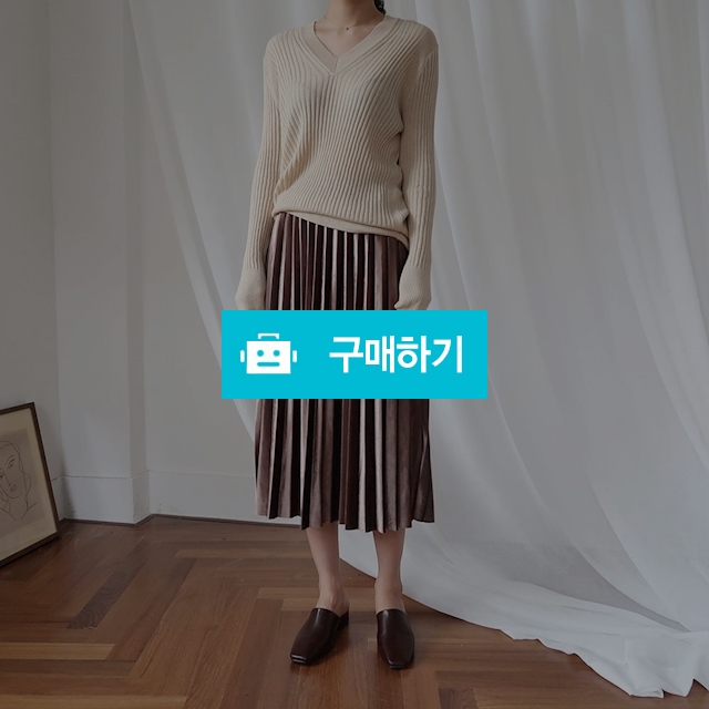 벨벳 주름 스커트 / 마마모드 / 디비디비 / 구매하기 / 특가할인