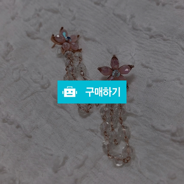 벚꽃 크리스탈 귀걸이 / 율아샵 / 디비디비 / 구매하기 / 특가할인
