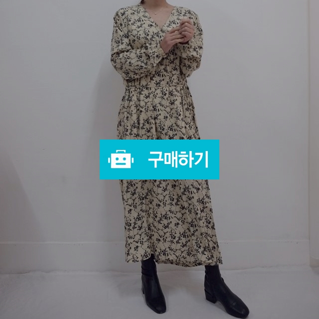 쉬폰랩 플라워 롱 원피스  / 플라이미 / 디비디비 / 구매하기 / 특가할인