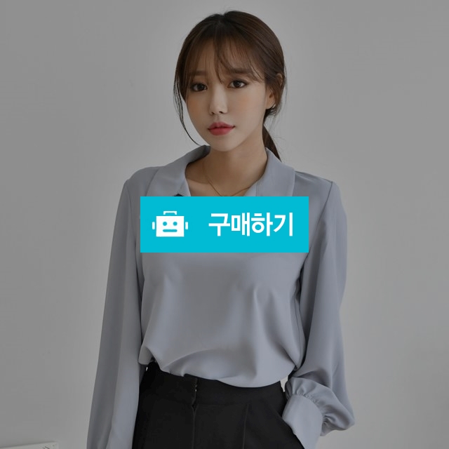 브이넥 카라 쉬폰 블라우스 / 20대여성의류쇼핑몰 투코드 / 디비디비 / 구매하기 / 특가할인