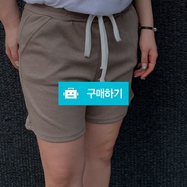 일자핏 밴딩 트레이닝 숏팬츠 / 순수야 / 디비디비 / 구매하기 / 특가할인