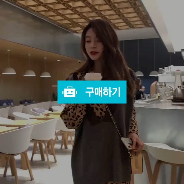 조끼 호피무늬 원피스 세트 F5664 / 오늘도 예쁘게 엠투걸 / 디비디비 / 구매하기 / 특가할인