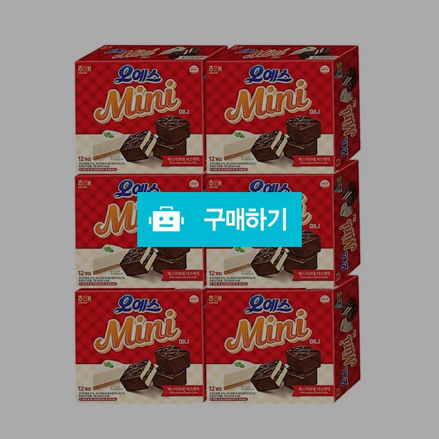 해태제과 오예스 미니192g x 6곽 / 온라인대장님의 스토어 / 디비디비 / 구매하기 / 특가할인