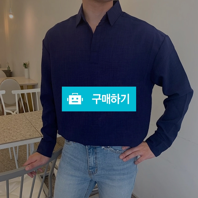 남자 린넨 루즈핏 오픈카라 셔츠 남방 6color / 그와그녀 / 디비디비 / 구매하기 / 특가할인