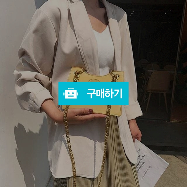 골드 체인 스티치 스퀘어 크로스백 / 모드페이지 / 디비디비 / 구매하기 / 특가할인