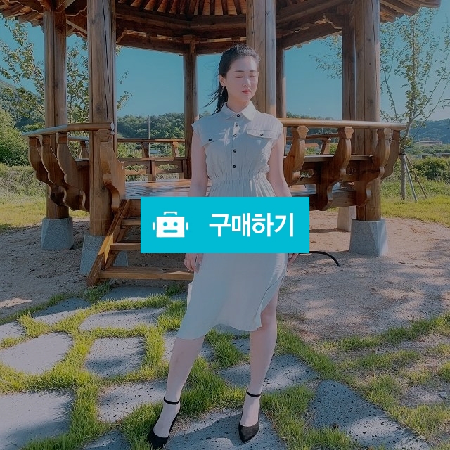 스트라이프 민소매 밴딩 원피스 / 순수야 / 디비디비 / 구매하기 / 특가할인