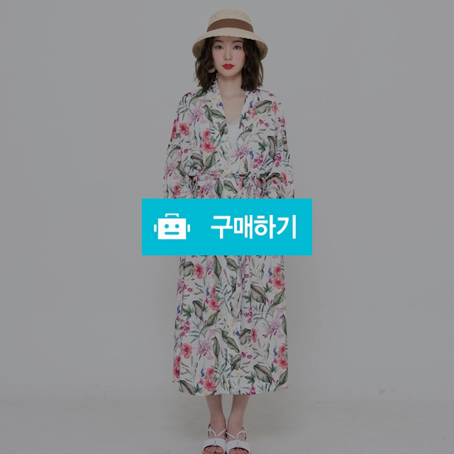 [룩캐스트] WHITE SUMMER BEACH LONG ROBE / 포틴데이즈 / 디비디비 / 구매하기 / 특가할인