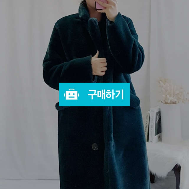 카라 밍크 무스탕 코트  / 라비융 RaviYung / 디비디비 / 구매하기 / 특가할인