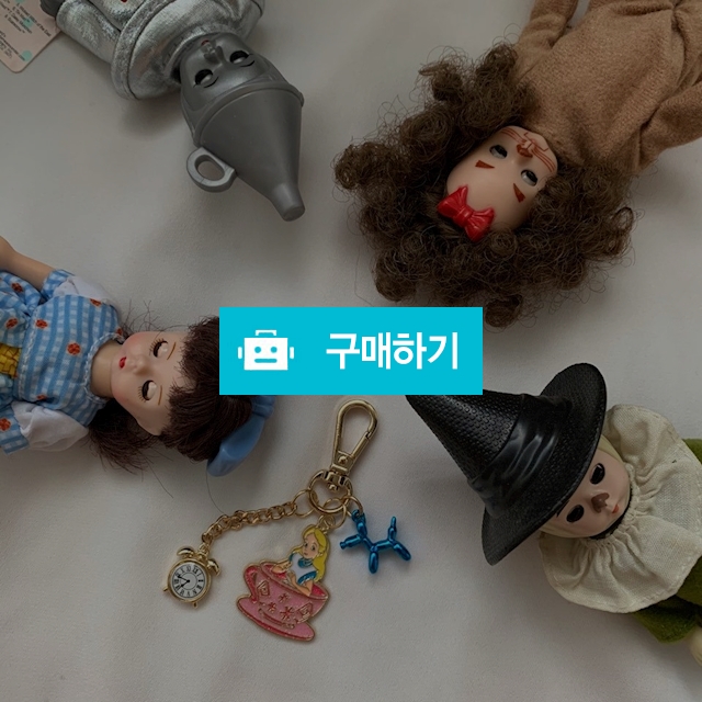 이상한 나라의 앨리스 키링&케이스 에어팟 케이스 프로 버즈 / ssineul / 디비디비 / 구매하기 / 특가할인