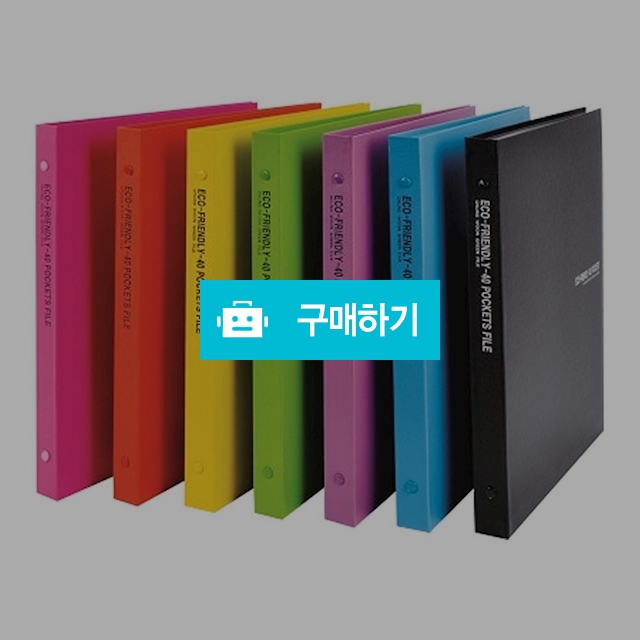 청운 하드커버 A4 에코 클리어파일 40P / 설래임 / 디비디비 / 구매하기 / 특가할인