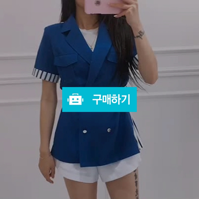 스트라이프 카라 포켓 벨트 자켓 / 어도러블님의 스토어 / 디비디비 / 구매하기 / 특가할인