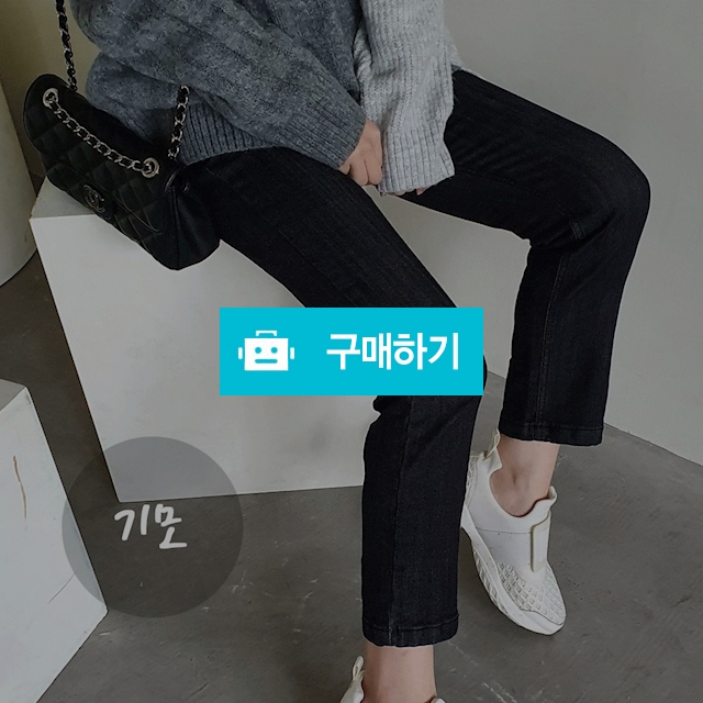 여자 기모 일자 겨울 블랙 바지 진 데님 SML / 반이님의 스토어 / 디비디비 / 구매하기 / 특가할인