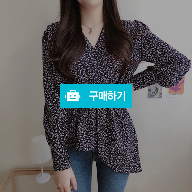 플라워 프릴 언발 블라우스 / 아이이뻐라 / 디비디비 / 구매하기 / 특가할인