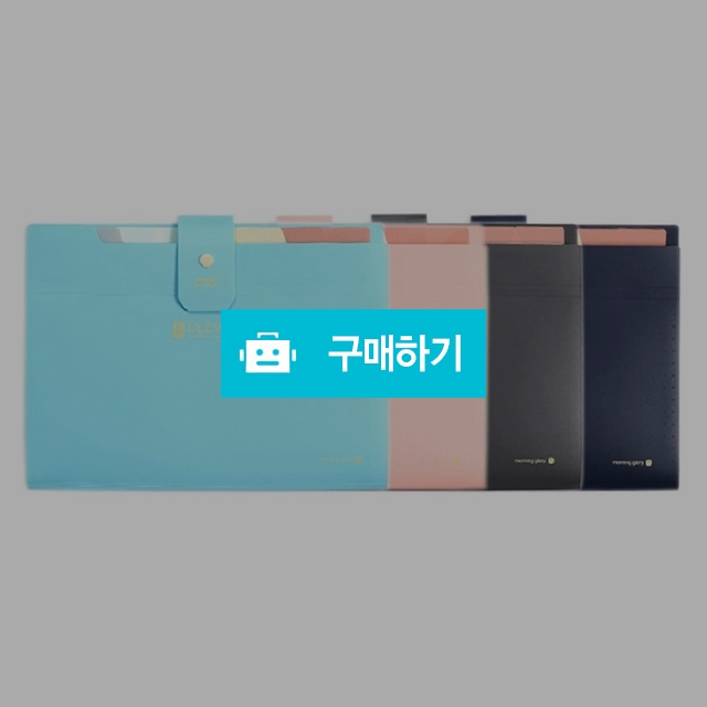 모닝글로리 아코디언파일 A4 클레버 간편 도큐멘트화일 8분류 / 설래임 / 디비디비 / 구매하기 / 특가할인