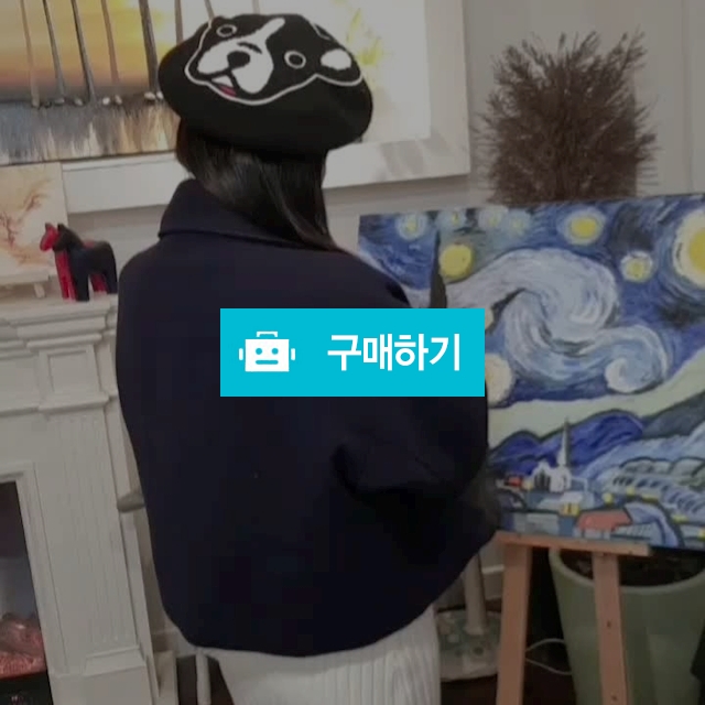 패치 불독 겨울 양털 디자인 패션 울 베레모 / 제이로맨스 / 디비디비 / 구매하기 / 특가할인