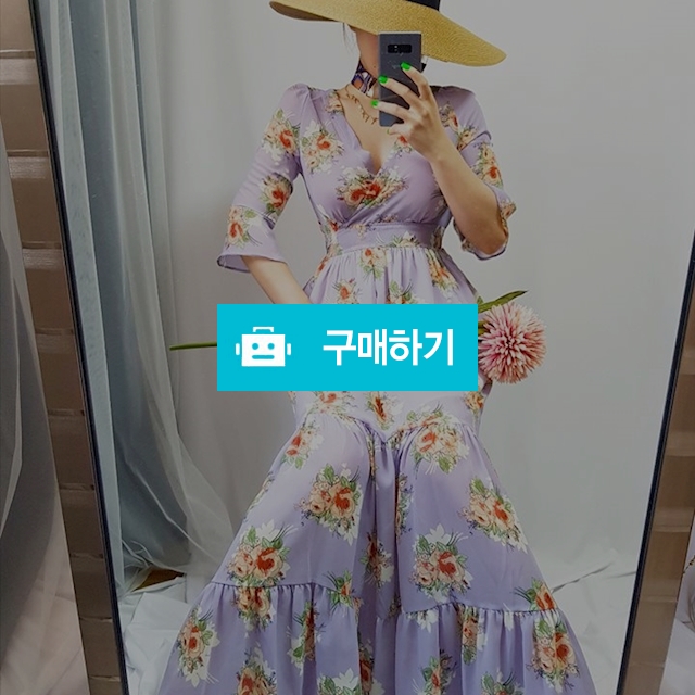 여름 에스닉 플라워 쉬폰 맥시 랩 롱원피스 / 2915(입구싶오)님의 스토어 / 디비디비 / 구매하기 / 특가할인